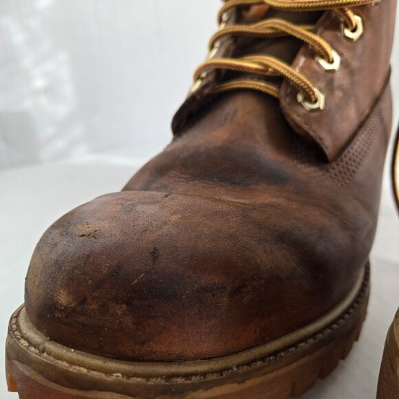 Premium Timberland Leather Boots – Waterproof – Rugged Workwear Style – Men - Picture 8 of 11